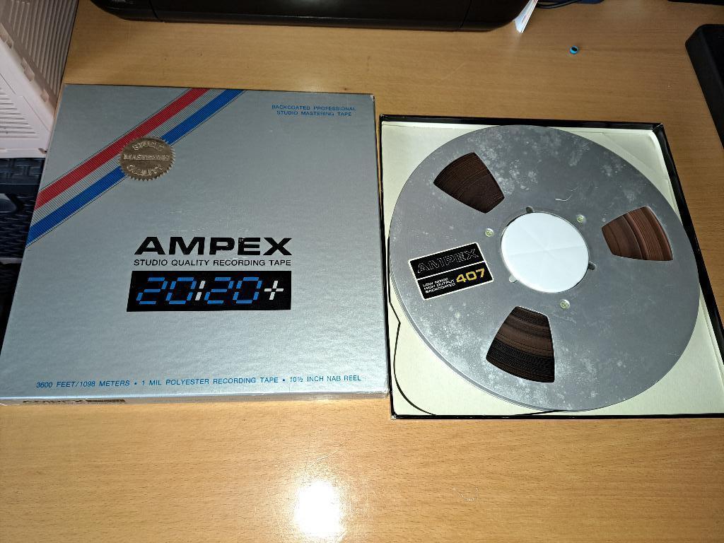 Ampex Metaal Reel 26-cm. 1 Aluminium Reel., Ophalen of Verzenden, Bandrecorder