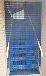 Vliegen gordijn blauw, Doe-het-zelf en Verbouw, Rolluiken, Ophalen, 200 cm of meer, Minder dan 100 cm, Wit