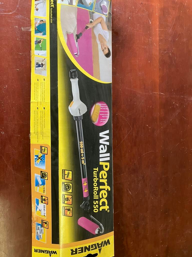 Wagner wallperfect turboroll 550 verfroller, Ophalen, Nieuw, Verfspuit of Verfpomp