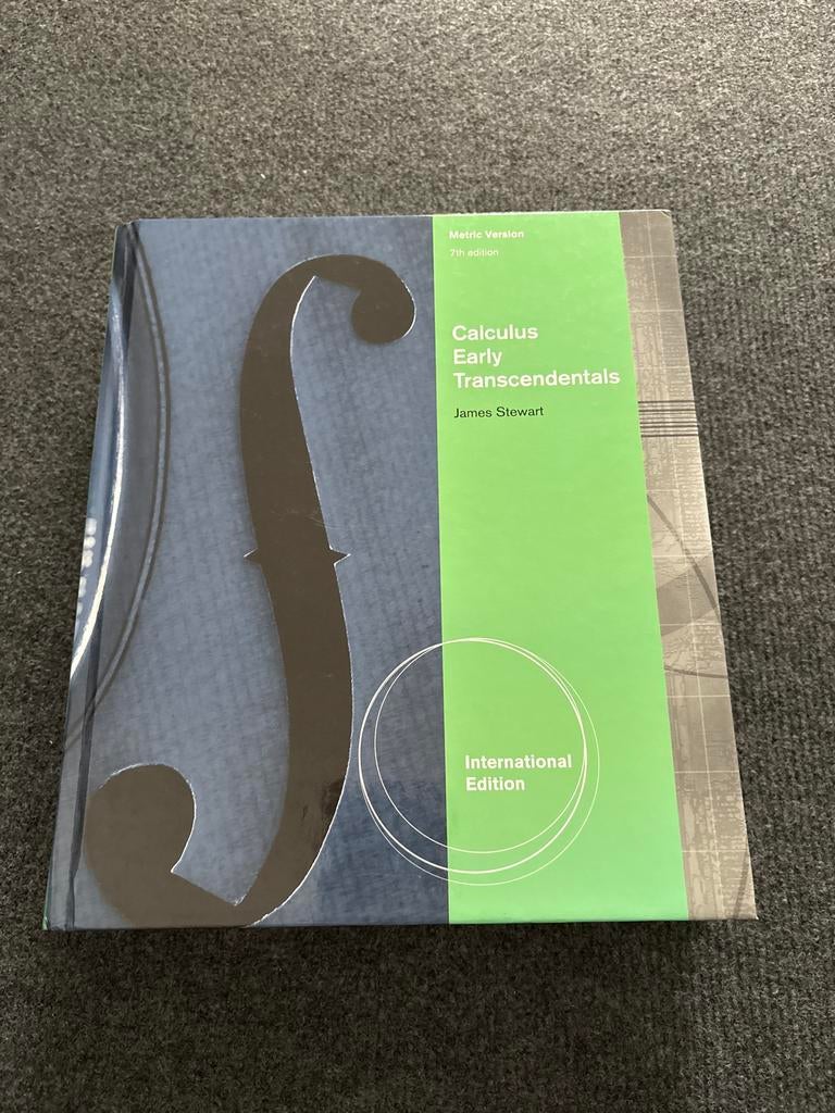 Calculus Early Transcendentals - James Stewart (7e editie), Boeken, Studieboeken en Cursussen, Ophalen of Verzenden, Beta, Zo goed als nieuw