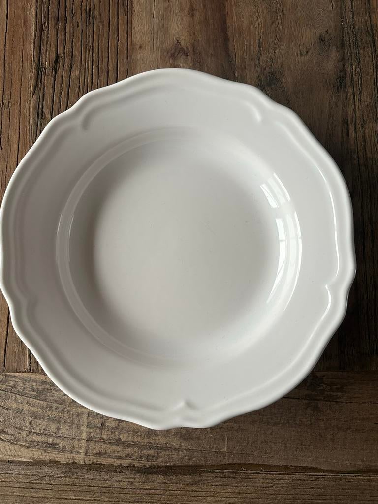 Ikea set borden diepe borden, ontbijtborden, dinerborden, Ophalen, Gebruikt, Bord(en), Effen