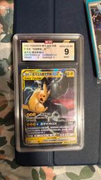 Pikachu & Zekrom GX ULTRARARE 33/181 Tag Team Up Pokemon TCG, Ophalen of Verzenden, Zo goed als nieuw, Foil