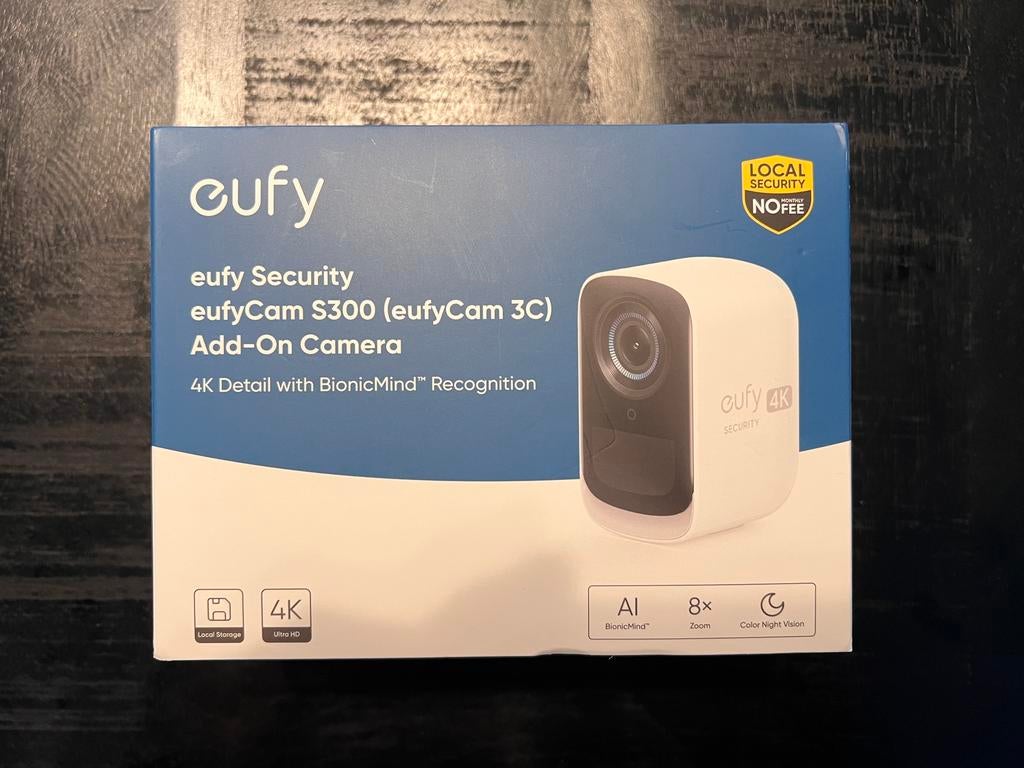 NIEUW Eufy Camera 3C 4K in doos, Ophalen of Verzenden, Nieuw, Buitencamera