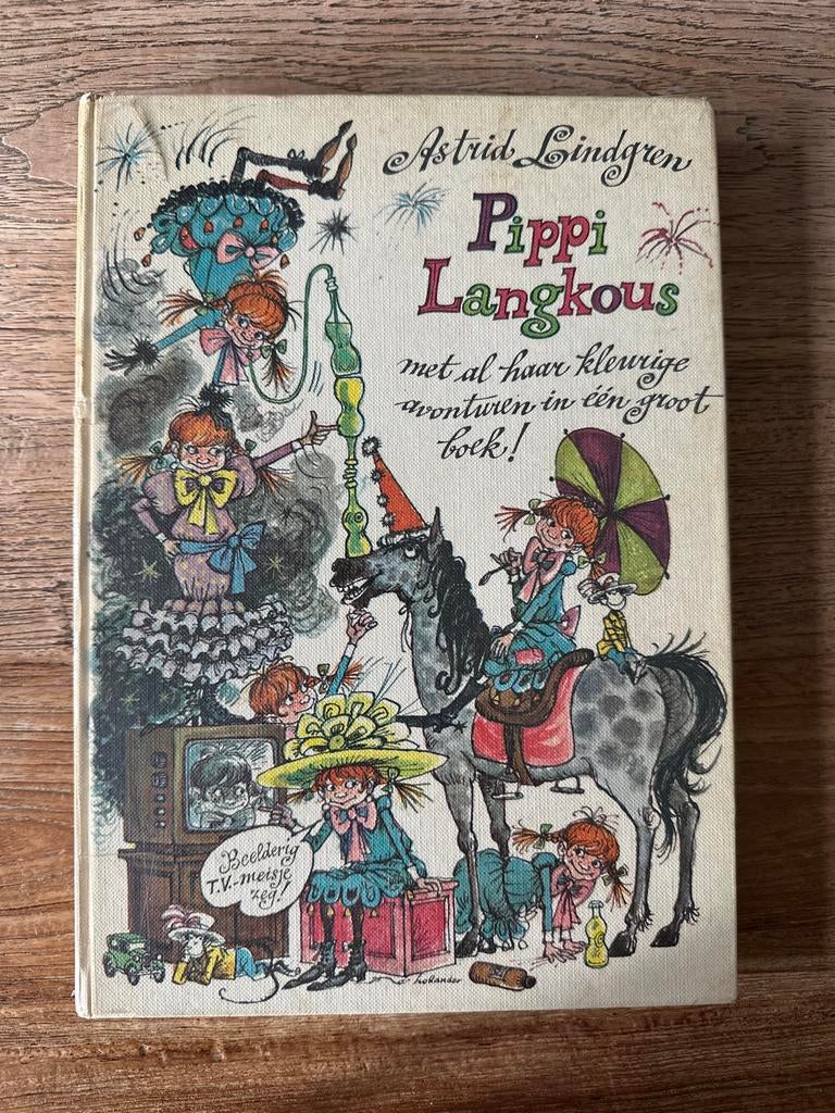 Pippi Langkous - collectors item 2e druk 1972, Ophalen of Verzenden, Gelezen, Fictie algemeen