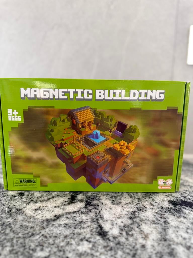 Magnetic blokken minecraft spel 144 psc NIEUW IN DOOS, Kinderen en Baby's, Speelgoed | Educatief en Creatief, Ophalen of Verzenden