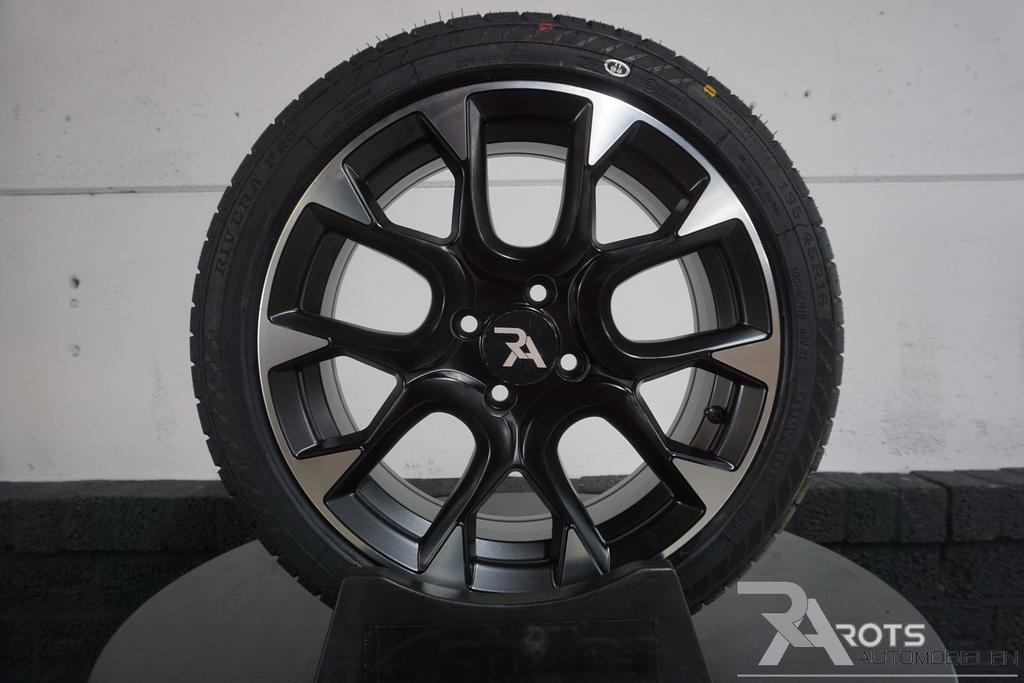 16 inch passen onder FIAT 500 PUNTO PANDA FORD KA Steek: 4x9, Auto-onderdelen, Banden en Velgen, Gebruikt, -, Banden en Velgen