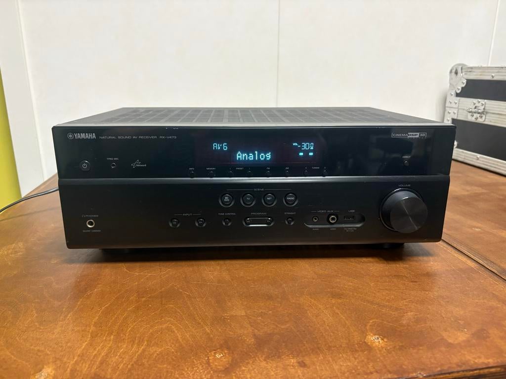 Yamaha RX-V473 AV Receiver - 5.1 Kanaals Home Cinema, Ophalen, Gebruikt, Yamaha, 60 tot 120 watt