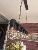 Industriële hanglamp, Ophalen of Verzenden, Gebruikt, Metaal, 50 tot 75 cm