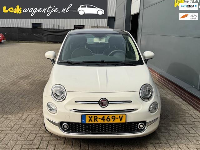 Fiat 500 0.9 Turbo Lounge *cruise *pano *airco *p-sensor, Auto's, Fiat, Bedrijf, Te koop, ABS, Airbags, Airconditioning, Bluetooth