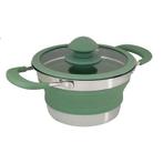 Pan met deksel 1 of 3,5 L € 19,99, Caravans en Kamperen, EUROTRAIL, Www.kampeerkoopje.nl, Info@kampeerkoopje.nl, Nieuw