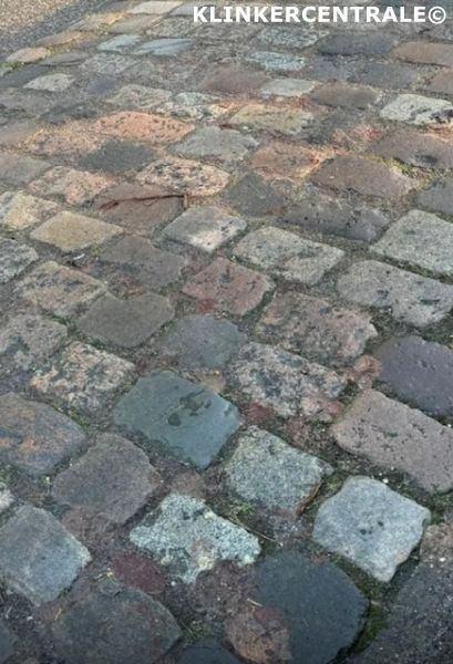 28m2 grijs antraciet natuursteen klinkers graniet keien kind, Tuin en Terras, Tegels en Klinkers, Gebruikt, Klinkers, Natuursteen