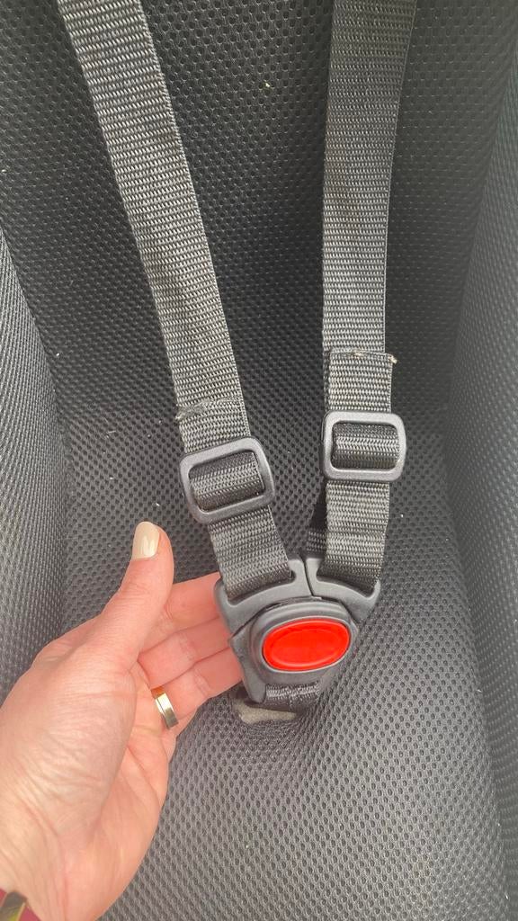 Melia peuterstoel (4-seizoenen) voor Babboe Curve bakfiets, Ophalen, Zo goed als nieuw, 0 t/m 13 kg, Achterzitje
