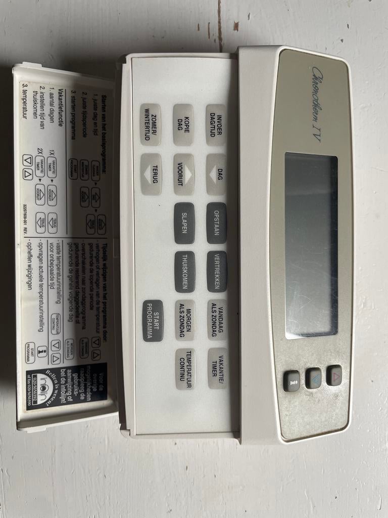Honeywell Chronoterm IV thermostaat, Thermostaat, Gebruikt, Minder dan 30 cm, Minder dan 60 cm