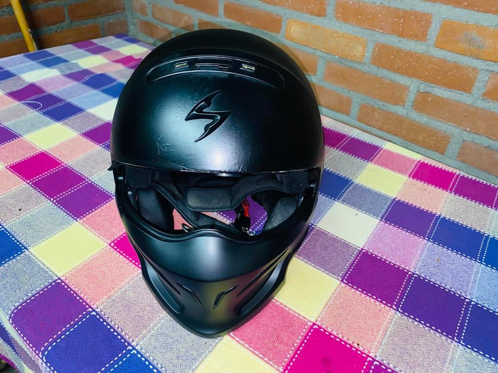 Helm, Fietsen en Brommers, Brommerhelmen, Zo goed als nieuw, Ophalen