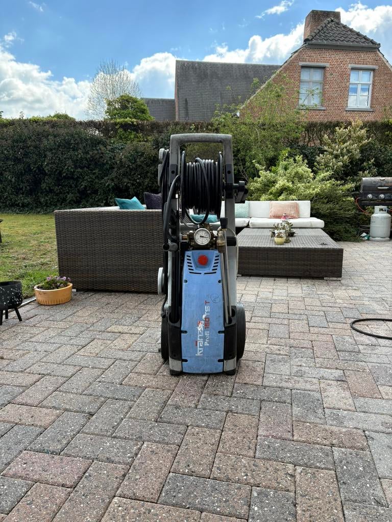 Kränzle Profi 160 TST hogedrukreiniger, Tuin en Terras, Hogedrukreinigers, Zo goed als nieuw, Benzine, Ophalen