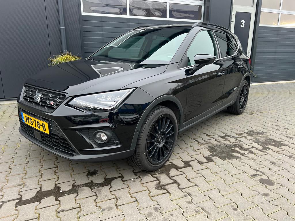 Seat ARONA 1.0 TSI FR Business Intense, Stof, Gebruikt, Adaptive Cruise Control, Zwart