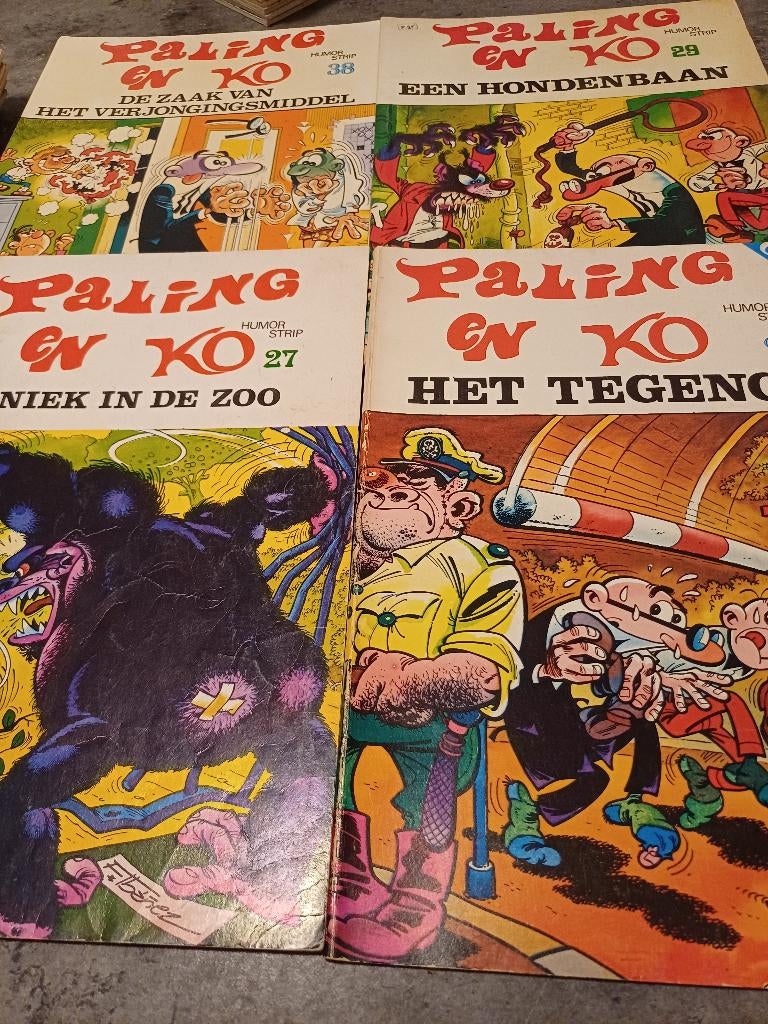 13 x  PALING EN KO, Boeken, Stripboeken, Eén stripboek, Ophalen of Verzenden