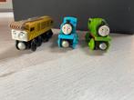 Houten treinset met Thomas de Trein treintjes, Ophalen, Gebruikt