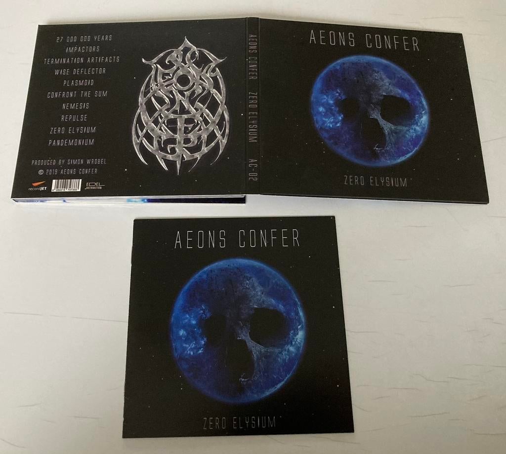 Aeons Confer - zero elysium (digipak, nieuwstaat), Ophalen of Verzenden, Zo goed als nieuw