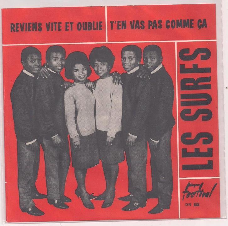 Les Surfs- Reviens vite ou Oublie, Cd's en Dvd's, Vinyl Singles, Zo goed als nieuw, Pop, 7 inch, Verzenden