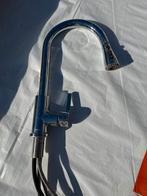 Dalmo DAWF04JD kraan met uittrekbare handdouche, Doe-het-zelf en Verbouw, Ophalen of Verzenden, Gebruikt, Chroom, Kraan