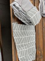 Hema dekbedovertrek lits jumeaux flanel, Ophalen, Gebruikt, Tweepersoons, Dekbedovertrek