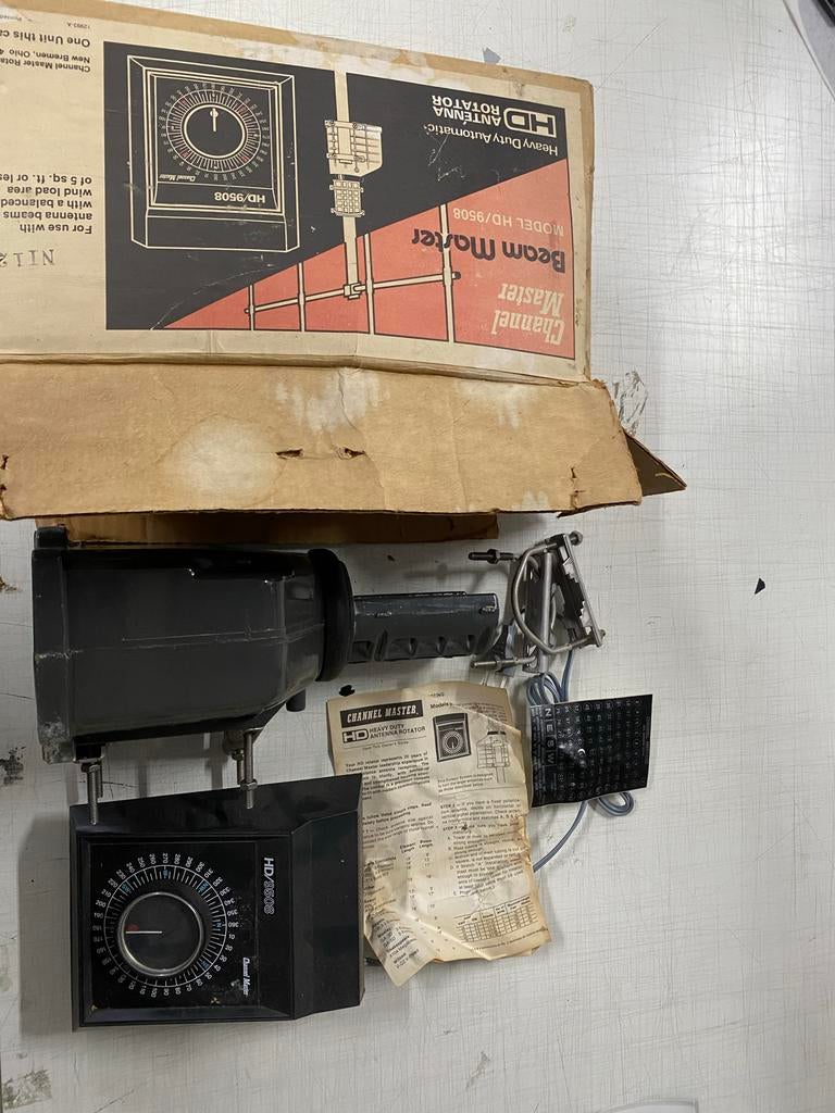 Nieuwe Channel Master HD9500 Antenne Rotator met Controller, Ophalen of Verzenden, Gebruikt, Toebehoren