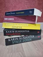 5 Thrillers(Slaughter, Vermeer), Ophalen of Verzenden, Gelezen, Karin Slaughter, Nederland