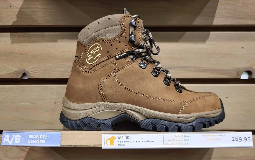 Nieuwe Meindl Vakuum Lady Ultra maat 5.5 (39), Ophalen, Zo goed als nieuw, Schoenen