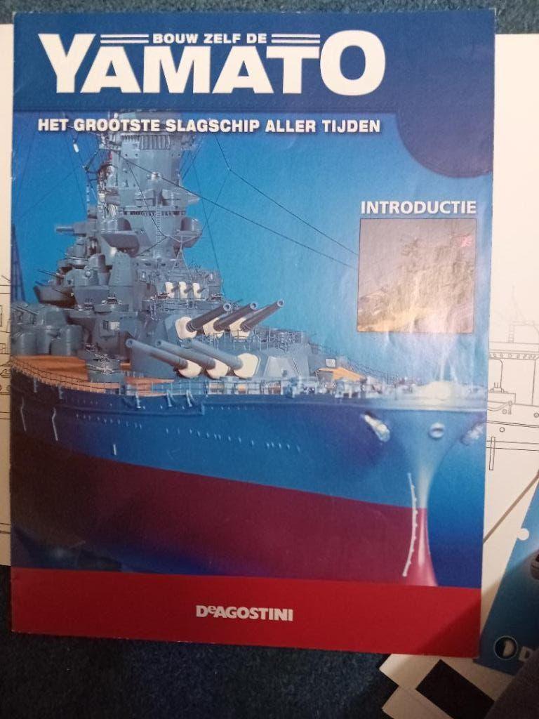 Yamato slagschip  van De Agostini, Hobby en Vrije tijd, Modelbouw | Boten en Schepen, Ophalen of Verzenden, Zo goed als nieuw