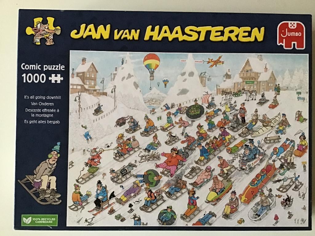 Jan van Haasteren Van Ondere, Ophalen of Verzenden, 500 t/m 1500 stukjes, Zo goed als nieuw, Legpuzzel