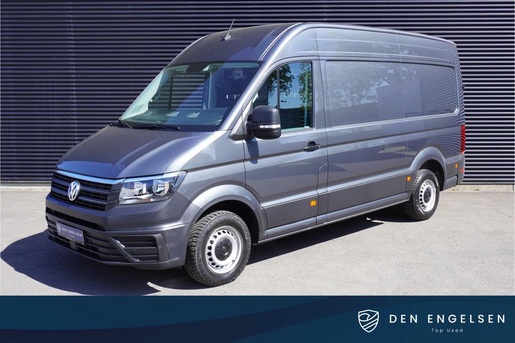 Volkswagen Crafter 140pk Automaat L3H3/L2H2 Apple Carplay Na, Auto's, Bestelauto's, Gebruikt, Euro 6, 4 cilinders, Volkswagen