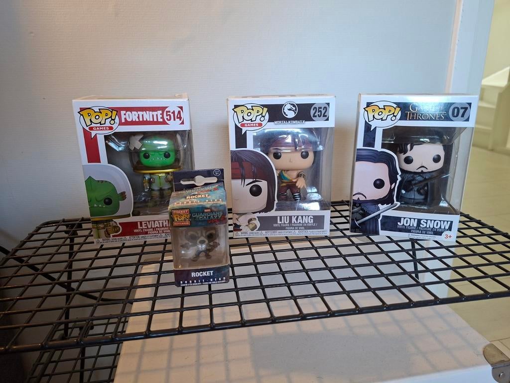 Funko Pop! : Fortnite, Mortal Kombat, Game of Thrones, Ophalen of Verzenden