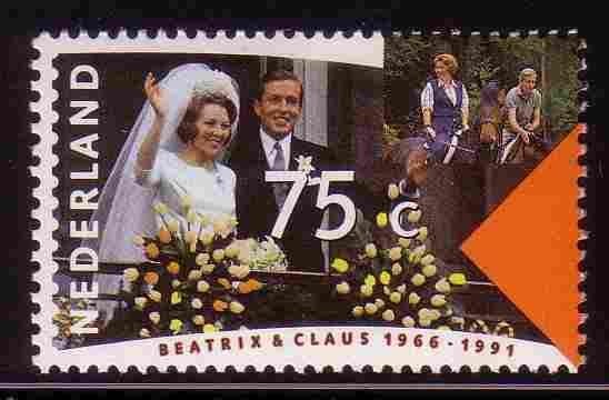 Nederland 1991 1466 Huwelijksfeest, Postfris, Postzegels en Munten, Postzegels | Nederland, Ophalen of Verzenden, Na 1940, Postfris