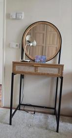 Kaptafel met spiegel en lade, Ophalen, 50 tot 100 cm, 100 tot 150 cm