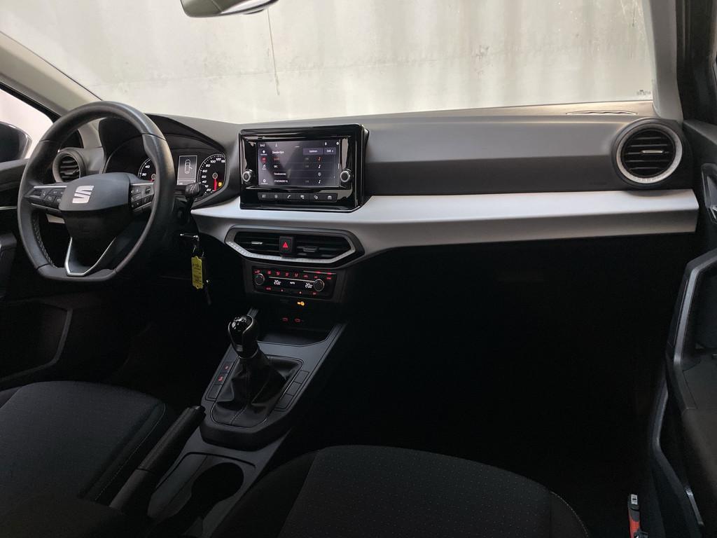 Seat Ibiza 1.0 EcoTSI Style Parkeersensoren App-Connect DAB+, Voorwielaandrijving, Stof, 95 pk, Met garantie (alle)