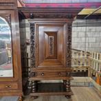 Antieke kast. origineel Groenlose. Eiken, Ophalen