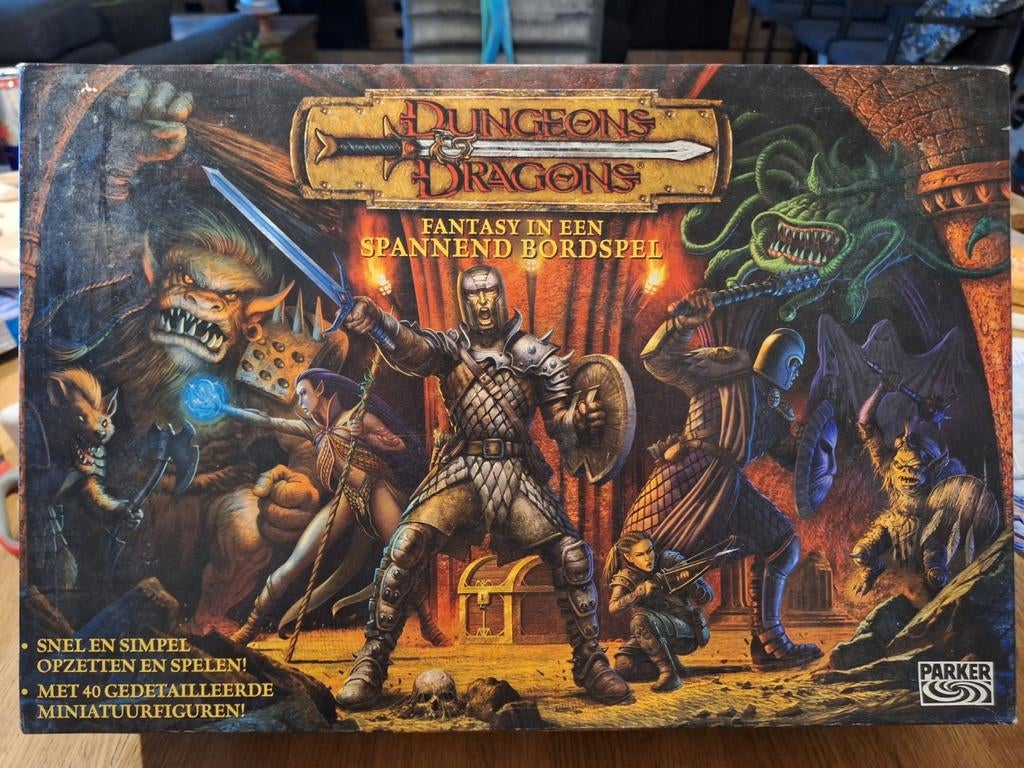 Dungeons & Dragons Fantasy in een spannend bordspel, Ophalen of Verzenden, Overige soorten