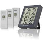 Bresser Quadro Thermometer en Hygrometer Set - Grijs, Ophalen of Verzenden, Foto Meinema, Nieuw, Info@fotomeinema.nl