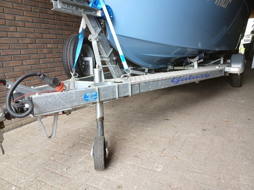 Boottrailer Galaxy, Ophalen, Minder dan 6 meter, Geremd