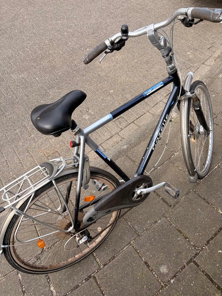 Gazelle City Medeo herenfiets, Ophalen, Gebruikt, Velgrem, Versnellingen