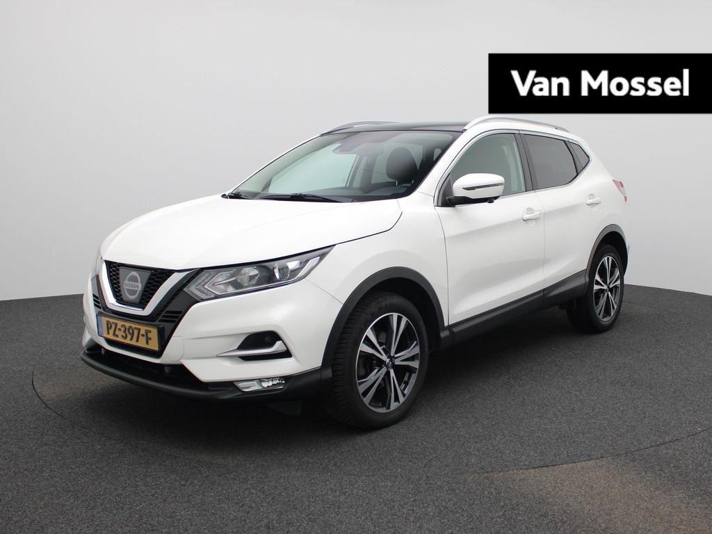 Nissan Qashqai 1.2 N-Connecta | Design Pack | 360-graden Cam, Auto's, Nissan, Stof, Gebruikt, Euro 6, 4 cilinders
