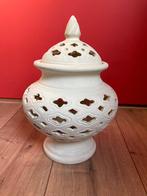 Sierpot met losse deksel voor bijv. kaars, plant, sier H32, Ophalen of Verzenden, Gebruikt