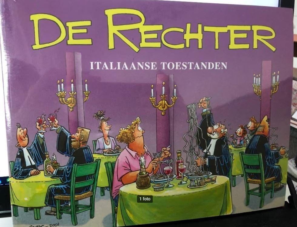 De rechter Italiaanse toestanden d8/g4, Eén stripboek, Ophalen of Verzenden, Zo goed als nieuw