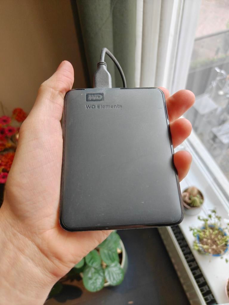 WD Elements externe harde schijf 1TB, Computers en Software, Harde schijven, Ophalen of Verzenden