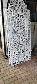 Decoratief Hekwerk met 2 Poorten - 1.80m hoog 0.75breed, Tuin en Terras, Tuinhekken en Hekwerk, Ophalen, Met poort, Gebruikt, Sierhekwerk