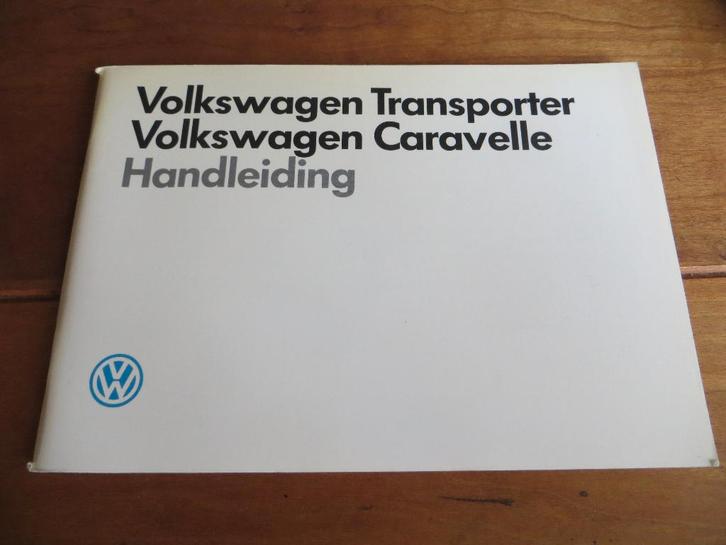 Instructieboek Volkswagen Transporter T3, VW Caravelle 1987, Auto diversen, Handleidingen en Instructieboekjes, Ophalen of Verzenden