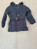 Stoere donkerblauwe nep bond gevoerde meiden winterjas mt116, Meisje, ., Ophalen of Verzenden, Zo goed als nieuw