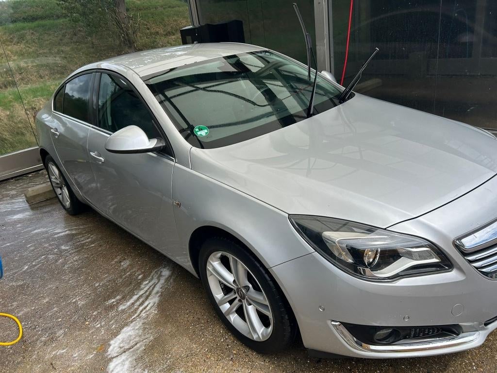 Opel Insignia 1.6 Turbo 125KW 4-DRS 2013 Grijs, Auto's, Opel, Voorwielaandrijving, Stof, 4 cilinders, Origineel Nederlands