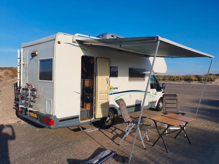 Ford Trigano Chausson Welcome 26, 6p alkoofcamper, stapelbed, Caravans en Kamperen, Campers, Particulier, meer dan 6, Alkoof, Ford